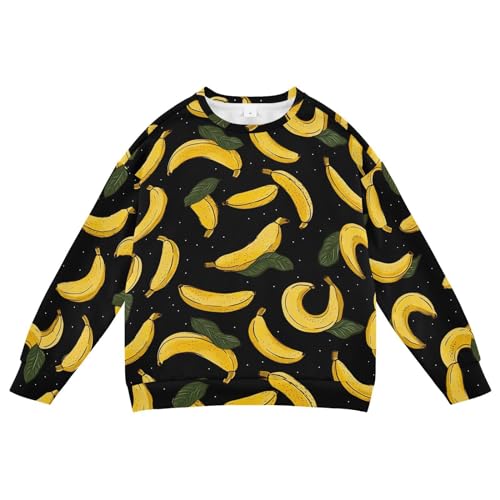 Boys Girls Crewneck Sweatshirt Long Sleeve Fleece Pullover Tops