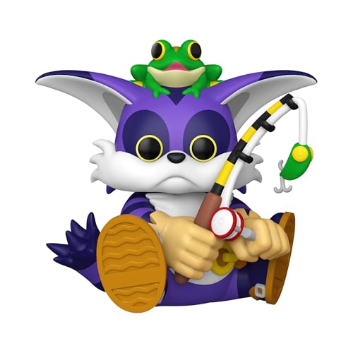 Funko POP! Super: Sonic - Big The Cat with Froggy - Sonic The Hedgehog - Vinyl Collectible Figure - Gift Idea - Official Merchandise - Toy for Children and Adults - Video Games Fans