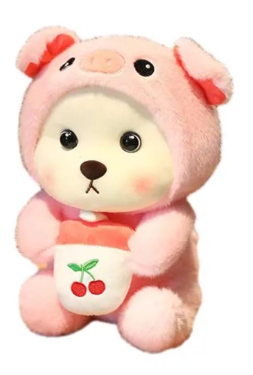 Image of Storescent Soft Toys for Kids - Stuffed Animal Plush Soft Toy for Boys & Girls | Plushie Toy Pink Pig