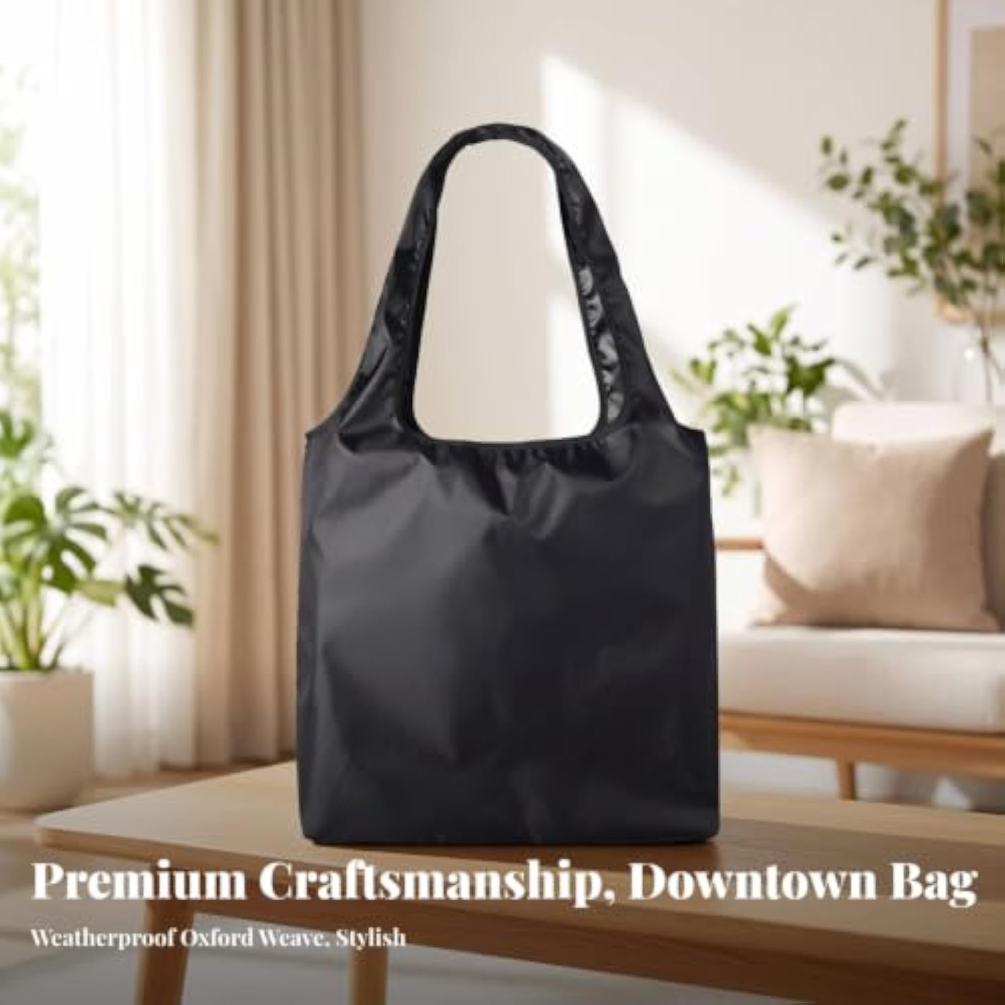 Waterproof Tote Bag with Internal Zip Pocket, Lightweight