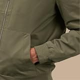 Lucky Brand Men's Classic Bomber Jacket, Olive, X-Large
