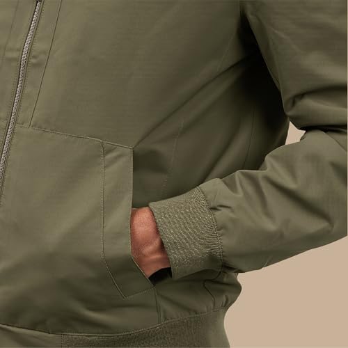 Lucky Brand Men's Classic Bomber Jacket, Olive, X-Large