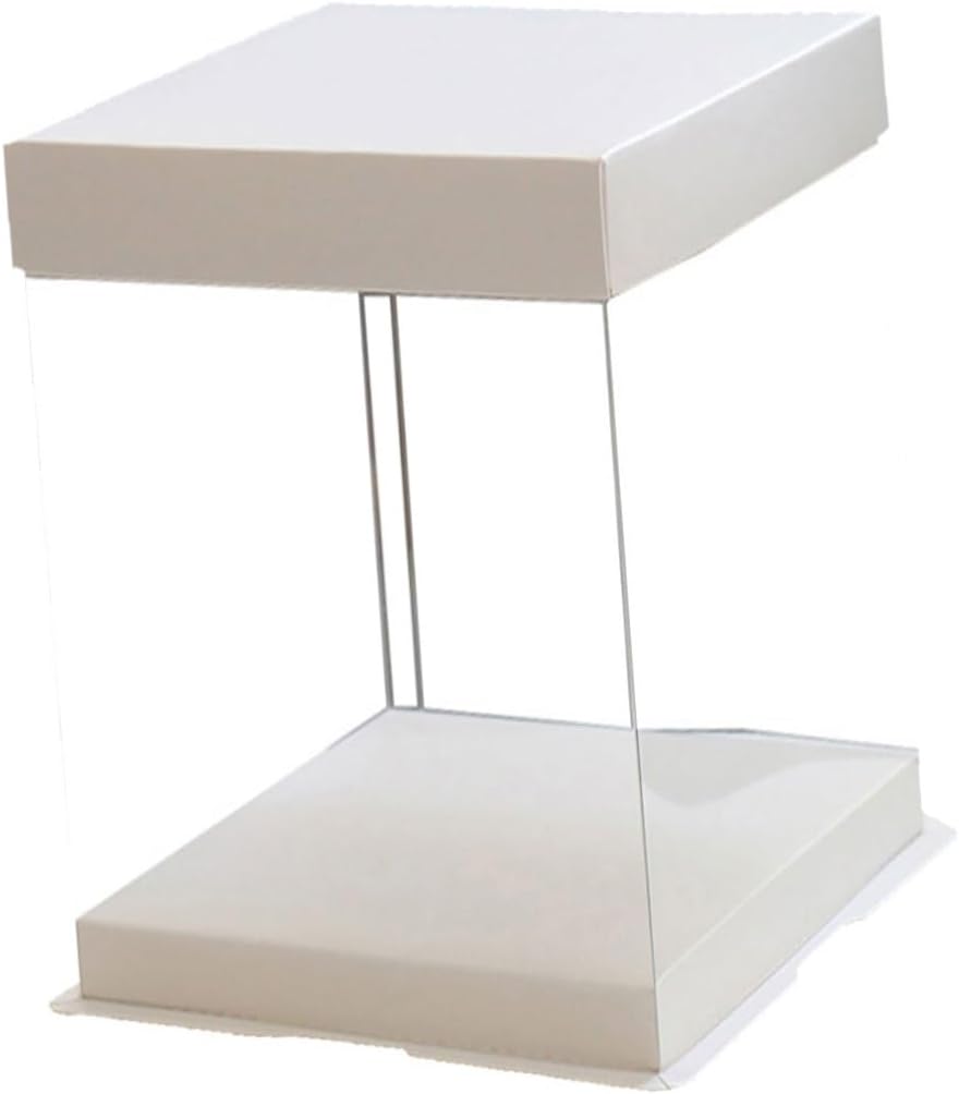 Birthday Cake Container 12 Inch Single Layer Cake Box Dessert Storage Packaging for Baking and Party Use