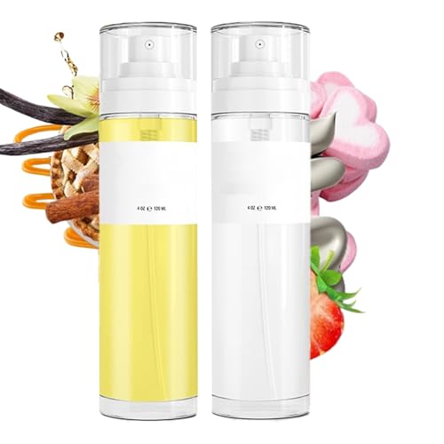 Smilamo Strawberry Clouds Ultra-Concentrated Perfume Mist - Ultra-Concentrated Women Fragrance Oil - Strawberrys Clouds Perfume - Bath and Shower Fragrance (Strawberry+Caramel)