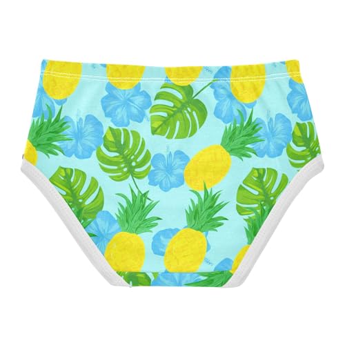 Tropical Yellow Pineapples Toddler Girls's Underwear 2T 202c19122