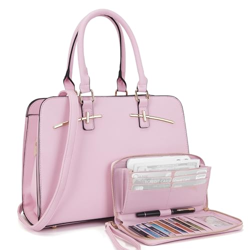 Set 2 Bolsos Mujer Satchel Tote Hobo 3 Compartimentos miniatura 1