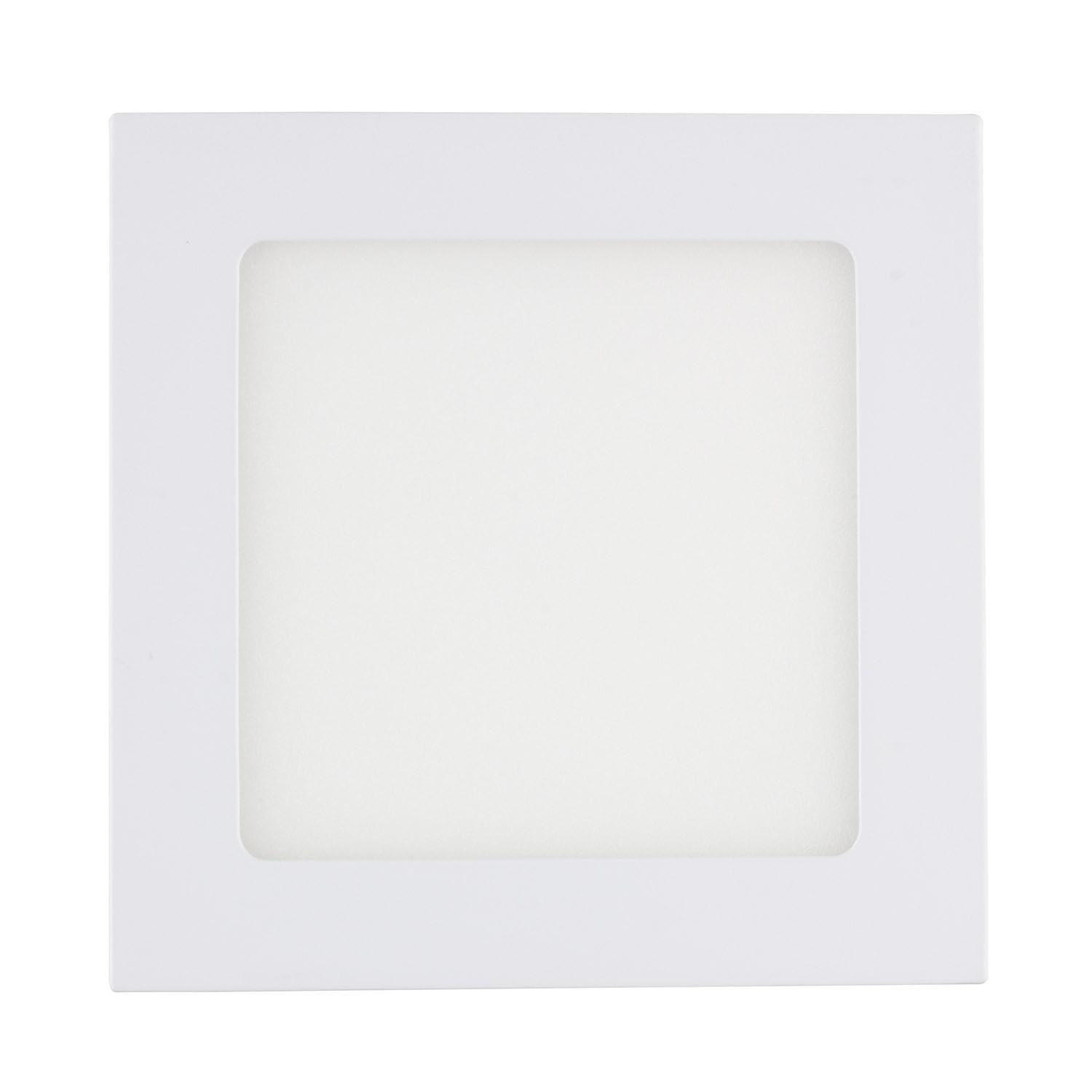 LEDKIA LIGHTING Dalle LED 12W Carrée Extra-Plate Coupe 155x155 Mm 4000K