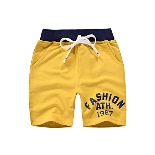 18 to 24 Month Boy Clothes On Cartoon Numbers Prints Pockets Sports Casual Pants Shorts
