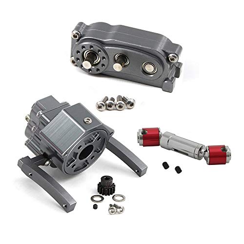 Boîte de transfert de boîte de vitesses préfixale pour crawler 1/10 RC