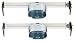 Ciata Lighting Saf - T-Brace for Ceiling Fans, 3 Teeth, Twist and Lock - 2 Pack