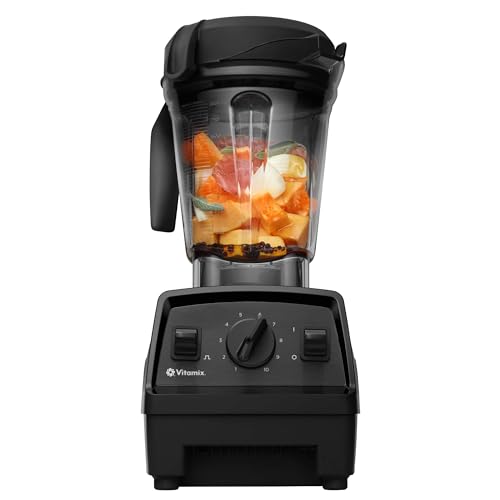 Vitamix Explorian Blender, Professional-Grade, 64 oz. Low-Profile Container, Black – 65542 (Renewed Premium)