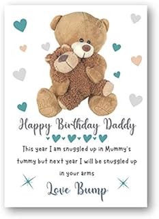 Second Ave Daddy to Be Card from Bump Birthday Card for Him Greetings Card