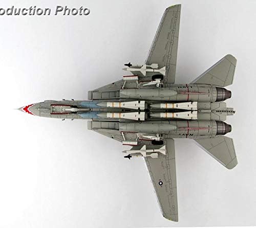 Miniatura 5 de Hobby Master Grumman F-14A Tomcat Super Cag 160660 VF-111 Sundowners USS Carl Vinson 1986 1/72 fundido a presión Avión Modelo Avión HM