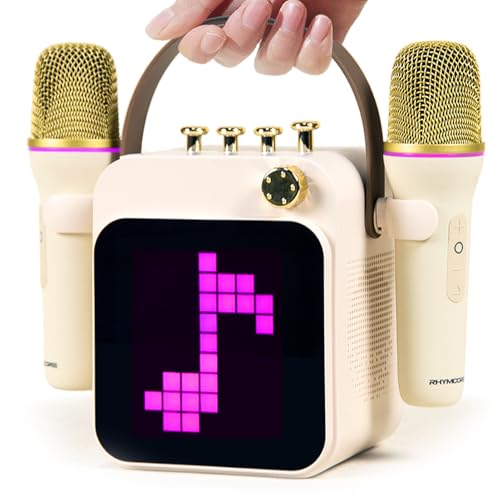 Rhymcore Karaoke Machine Screen, Voice Changer & Vocal