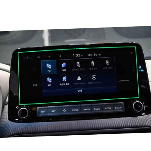 Verre Trempé Hyundai Kona 2022 Ultra Résistant et Anti-Rayures pour Écran GPS