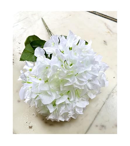 Image of SPHINX Artificial Bougainvillea 5 Heads Bunch Without Vase for Home Decor,Centerpieces, Christmas Decorations, Welcome Reception, Dinner Table decor Approx Height 50 cms- (4 Pieces, Mixed Colors)