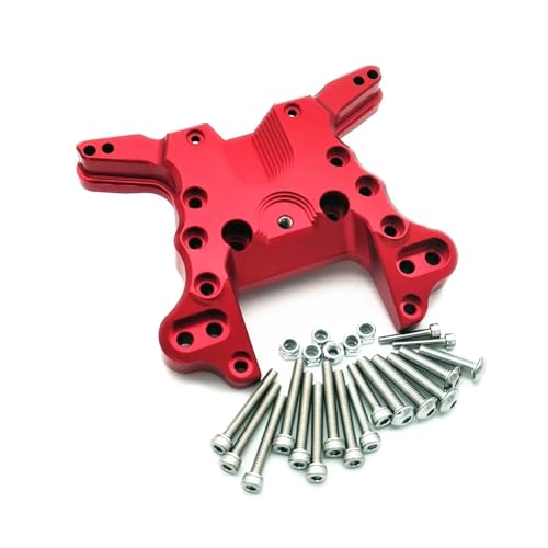 RC�J�[���i For Arrma For Kraton For Outcast 8s ARA320475 ARA320476 1/5 Aluminum Front Rear Shock Tower Mount RC Upgrade Parts(Red,Re