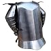 Medieval Suit of Armor Breast Plate and Shoulders One Size Fits Most, Chrome
