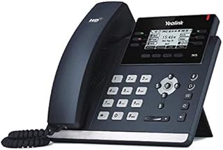 Yealink SIP-T41S VoIP Phone | Large HD LCD Screen | Supports 6 SIP Accounts | Renewed