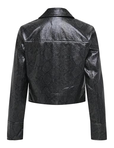 Chaqueta ONLY Onlparis Snake para mujer en diseño de efecto serpiente 2