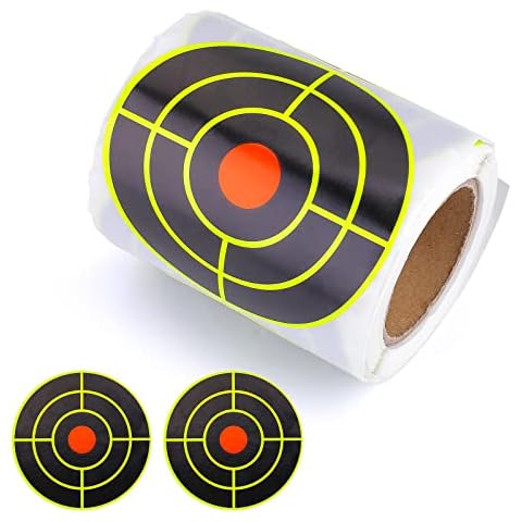 Prasacco 100 Pieces Self Adhesive Shooting Targets Cover