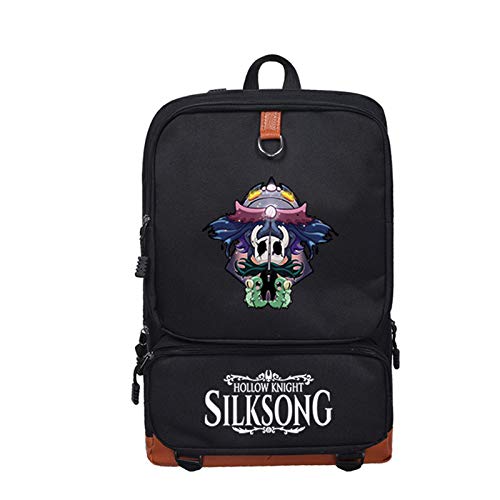 Cartoon Rucksack Handtasche Student Schultasche Hollow Knight Printed Dimensional Rucksack Männer und Frauen Schule Travel Day Pack Cover