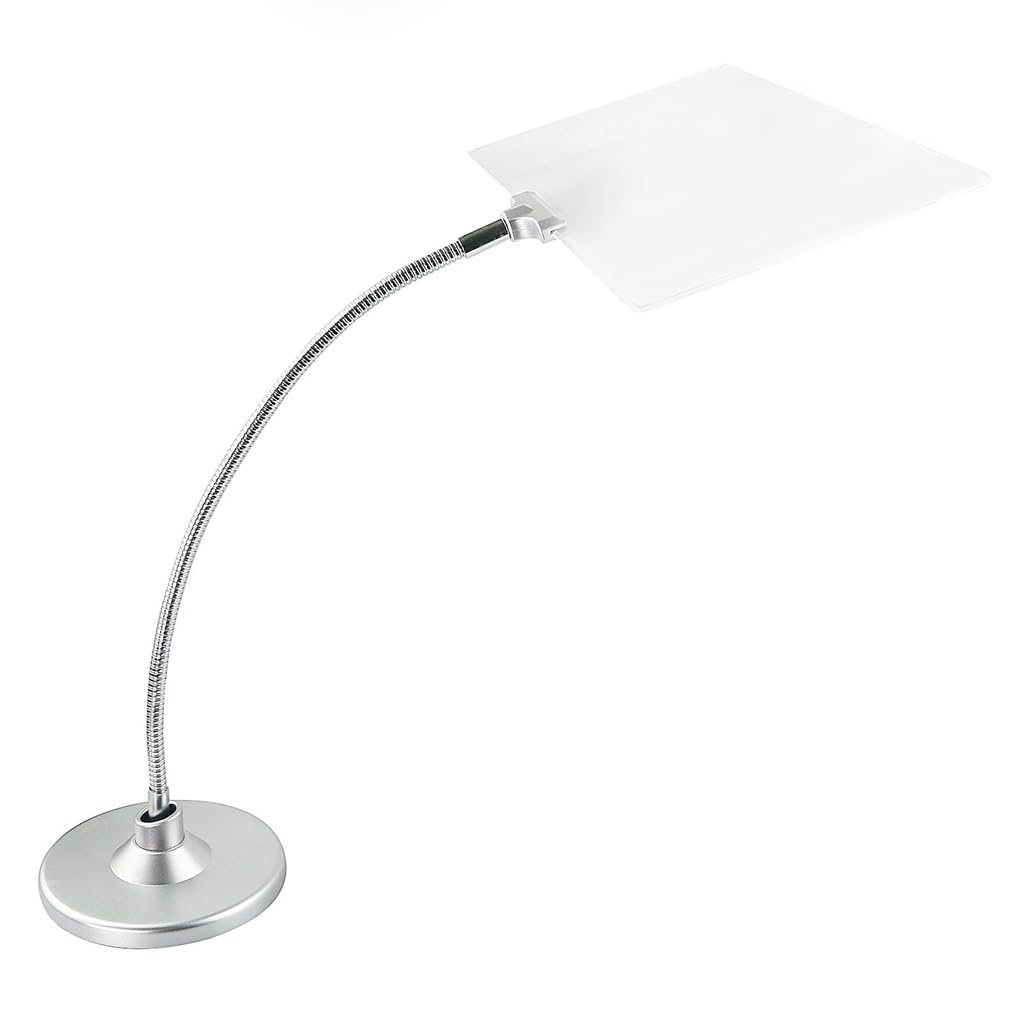 Loupe de lecture avec tuyau flexible orientable pour un confort visuel