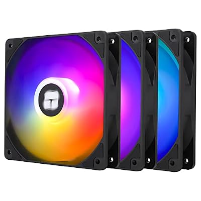 Thermalright TL-C12C-S X3 CPU Fan 120mm ARGB Case Cooler Fan, 4pin PWM&hellip;
