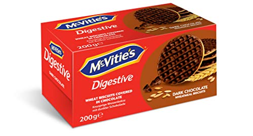 McVities Digestive Wheat Cookies with Dark Milk Chocolate, 5 Pack, (5x200 g) - Imagen 3