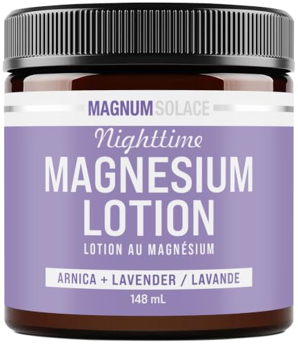 Magnum Solace Nighttime Magnesium Lotion for Muscles & Joints