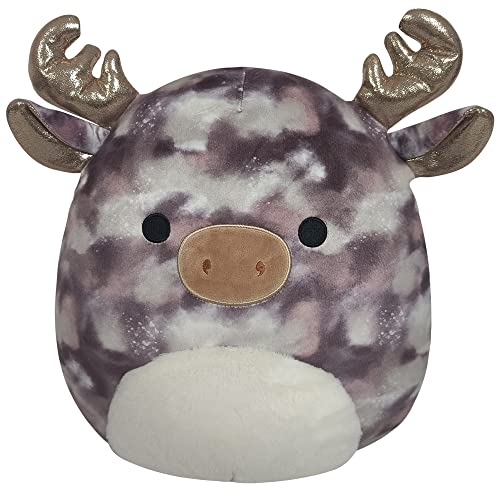 Image of Squishmallows Original 14-Inch Greggor Moose with Fuzzy Belly - Large Ultrasoft Official Jazwares Plush