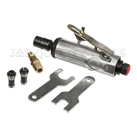 1/4" Mini Compact Air Pneumatic Die Grinder Front Exhaust Polisher Cutting Tool