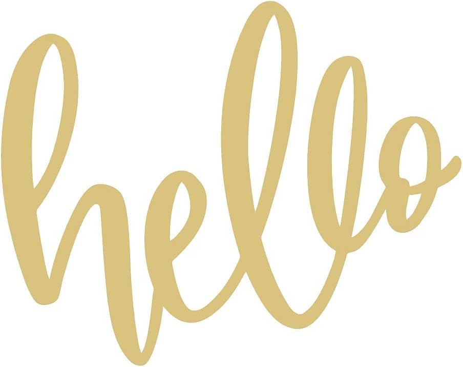 Image of LET'S DIY Customise Personalized Text Cutout Letters & Numbers - MDF Alphabets for Name Plates, Decorations, Art & Craft Projects - Premium, Versatile, and Easy to Paint (Cursive Letters)