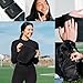 SweatBlock Microfiber Sweat Absorbing Handkerchiefs for Men and Women 10x10 Inch 5 Pack Black Reusable Machine Washable Towels for Face Body Gym Sports Travel or Daily Use Lightweight and Durable