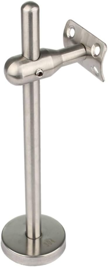 Stainless Steel Handrail Bracket for Indoor & Outdoor Safety, Thickened 304 Metal Wall Mount Support for Stairs, Railings, Balconies, Fire Corridors, (4pcs)