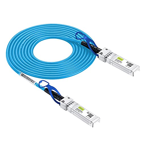 10Gtek [Blue] Colored 25G SFP+ DAC Cable - Twinax SFP Cable for Mellanox Devices, 3-Meter(10ft)