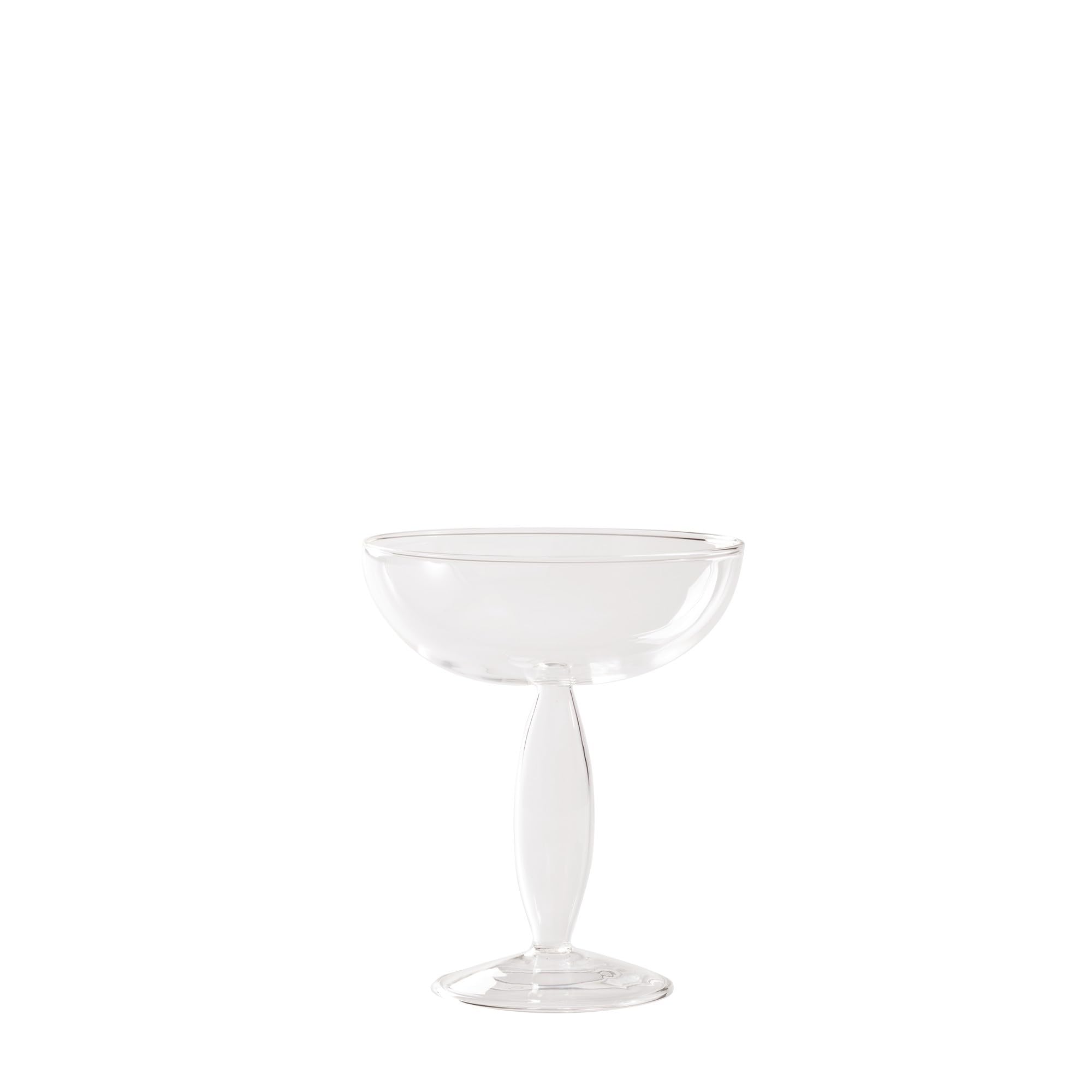 Tazas de borosilicato Zafferano Dorici para servir postres elegantes y cava