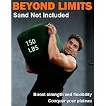 Fitarc Sandbag Workout Bag,Sand Bags for Weight Training,Sandbags for Fitness,Sandbags for Weight Training,Round Sandbag,Cross-Training & Exercise, Sand Not Included - Image 2