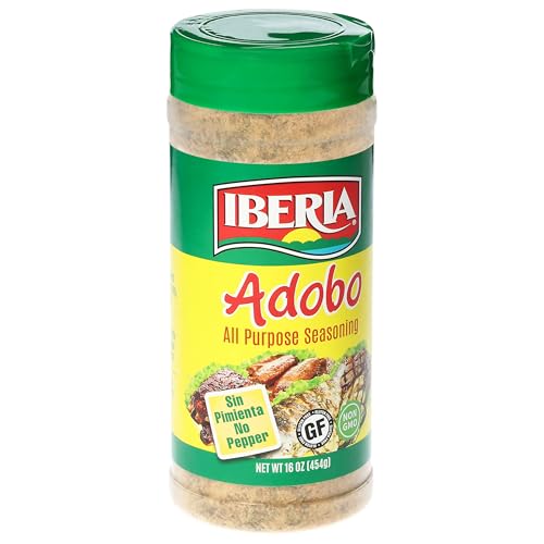 Iberia Adobo All Purpose Seasoning, Without Pepper, 16oz