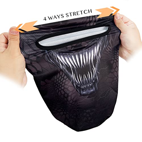 Obacle Balaclava Face Mask Men Women Lightweight for Ski Hunting Cycling Fishing