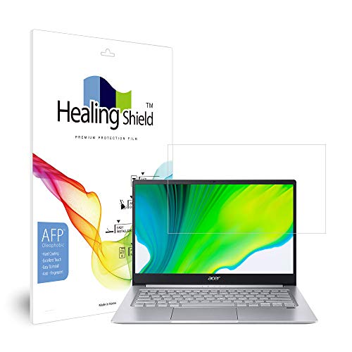 Healingshield XLV[tیtB Screen Protector Oleophobic AFP Clear Film Compatible with Acer Swift3 SF314-42 R5 Scene Stealer