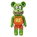 Bearbrick 400%:Violent Bear Building Block Orso topo verde Bambola Modello Bambola Statue Decoration Toy Model Regali Collezione Dimensioni28cm(11in) A