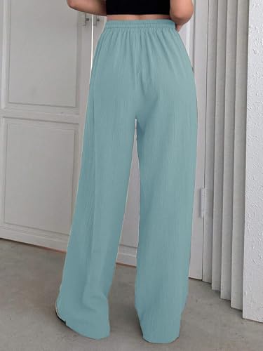 Image of GRECIILOOKS Women Trousers for Women | Women Trousers | Women's High-Waisted Pant | Women Trousers Pants | Korean Trousers for Women