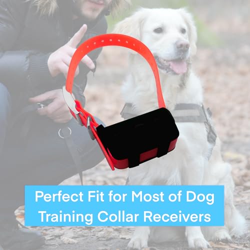 Hundehalsbänder für Garmin T20, TT25, T5, TT10, TT15, DC50 Halsbänder – 2,5 cm Ersatzband für Training, GPS-Halsbänder, Empfänger, 5 Stück