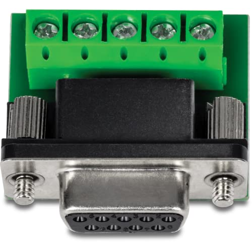 Image of TRENDnet RS232 to RS422 RS485 Converter Adapter (4- Pack), Serial Port Data Converter, Black, TI-S400