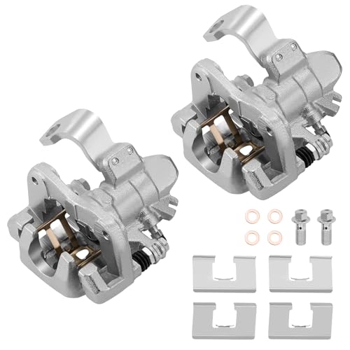 Image of Rear Brake Caliper Assembly Replaces for 19B3298 19B3299, Compatible with Honda Civic 2006-2015, Acura ILX 2013-2018, CSX 2006-2011