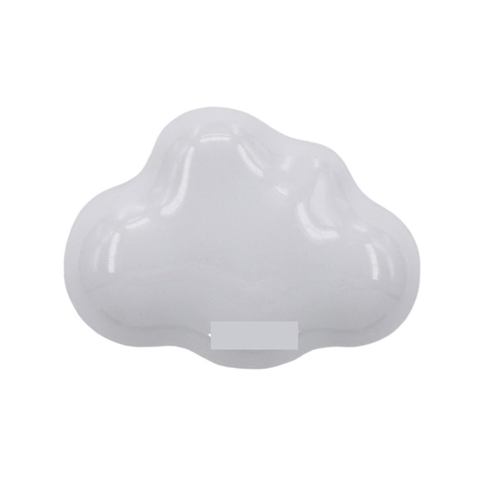 WLIHDB 5Pairs Ceramic Cabinet Knobs Clouds Shape Furniture Door Handles Wardrobe Dresser Drawer Pulls for Chest of Drawer(Color2)