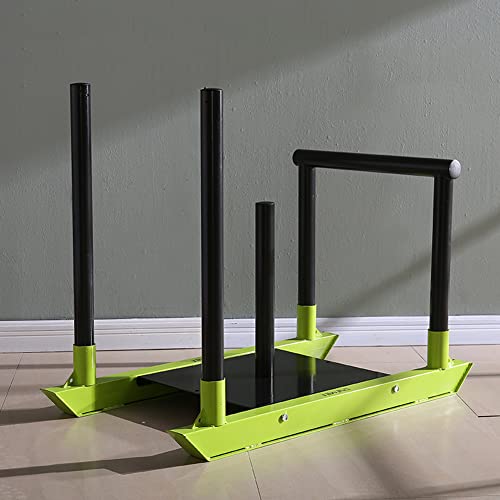 Trineo de arrastre con peso para entrenamiento de fuerza, mejora de velocidad, fitness de fútbol, arnés duradero incluido, ideal para atletas y entusiastas del entrenamiento