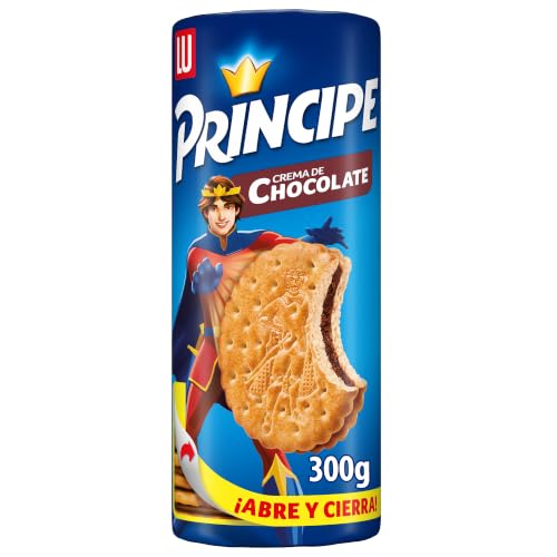 Príncipe Original, Galletas Sándwich Rellenas de Crema de Chocolate, 300g