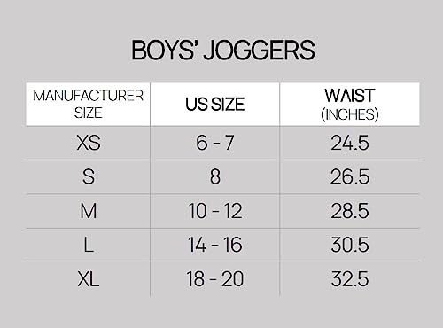 Real Essentials 3 Pack Boys Tricot Sweatpants Joggers Kids Boy Jogger Sweatpant Pant Track Pants Athletic Workout Gym Apparel Training Fleece Tapered Slim Fit Tiro Soccer Casual Clothing,Set 11,S  thumb #5